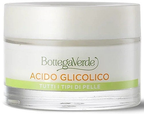 Regenerierende Tagescreme für das Gesicht mit Glykolsäure  - Bottega Verde Glycolic Acid Day Face Cream — Bild N1