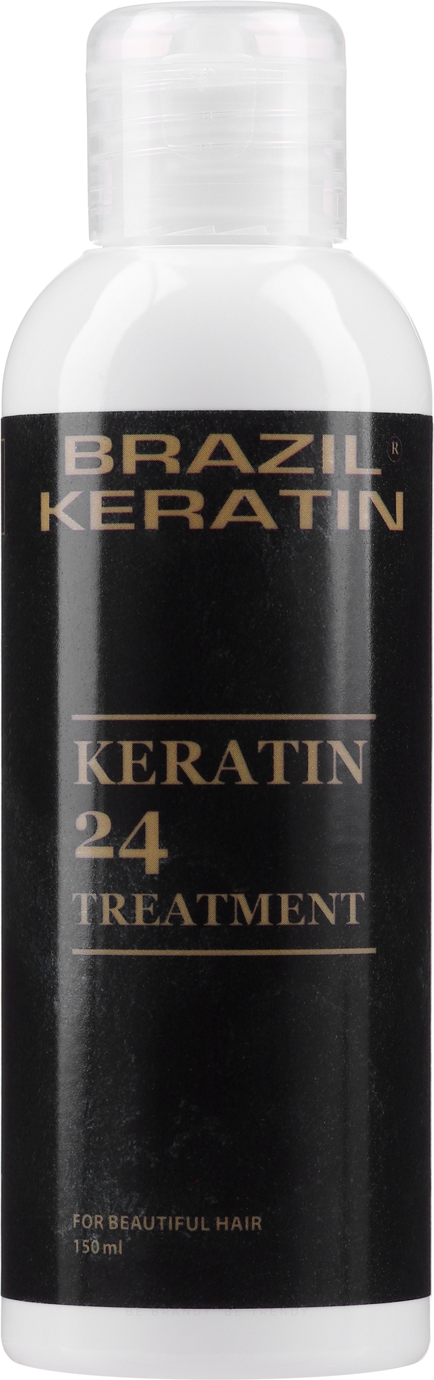 Regenerierende und glättende Haarbehandlung für geschädigtes Haar mit Keratin - Brazil Keratin Beauty 24h — Bild 150 ml