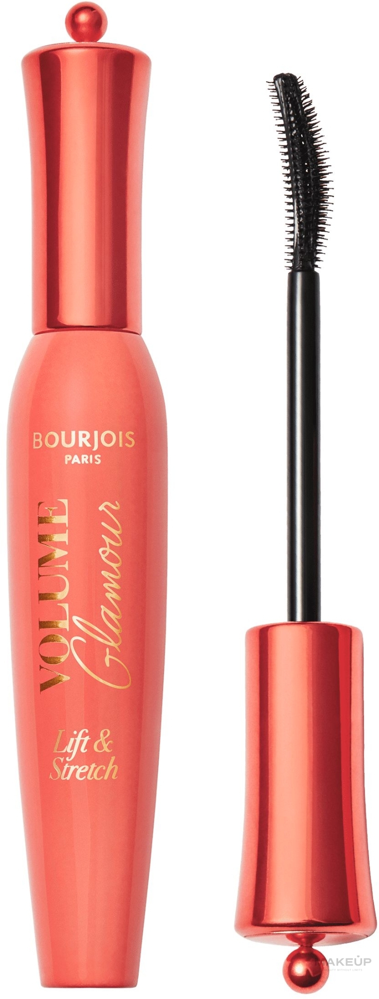 Wimperntusche - Bourjois Volume Glamour Lift & Stretch Mascara  — Bild Black