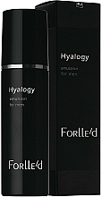 Düfte, Parfümerie und Kosmetik Ultraleichte Gesichtsemulsion mit Pflanzenextrakt für Männer - ForLLe'd Hyalogy Emulsion For Men