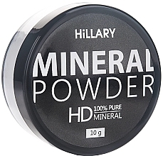 Düfte, Parfümerie und Kosmetik Transparenter loser Puder - Hillary Mineral Powder HD