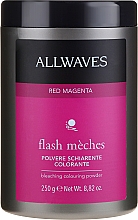 Düfte, Parfümerie und Kosmetik Aufhellendes Farbpulver - Allwaves Flash Maches Bleaching Colouring Powder