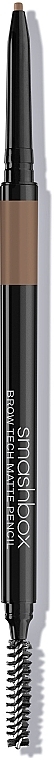 Augenbrauenstift mit Bürstchenapplikator - Smashbox Brow Tech Matte Pencil — Bild N1