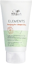 Düfte, Parfümerie und Kosmetik Shampoo für die Kopfhaut mit Kaolinton - Wella Professionals Elements Purifying Pre-shampoo Clay