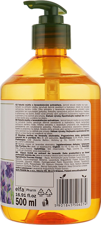 Flüssigseife mit Lavendelextrakt - O’Herbal Lavender Liquid Soap — Bild N2