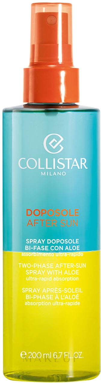Feuchtigkeitsspendendes Körperspray - Collistar Two-Phase After-Sun Spray with Aloe — Bild 200 ml