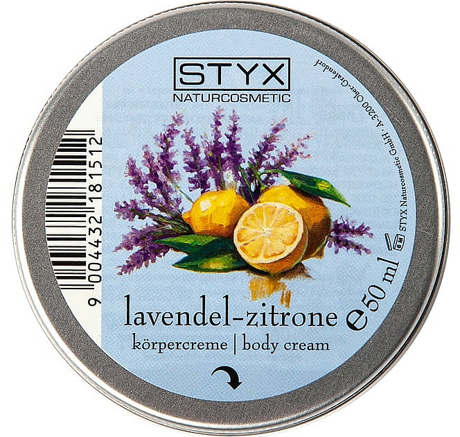 Körpercreme mit Lavendel und Zitrone - Styx Naturcosmetic Lavender Lemon Body Cream — Bild N1