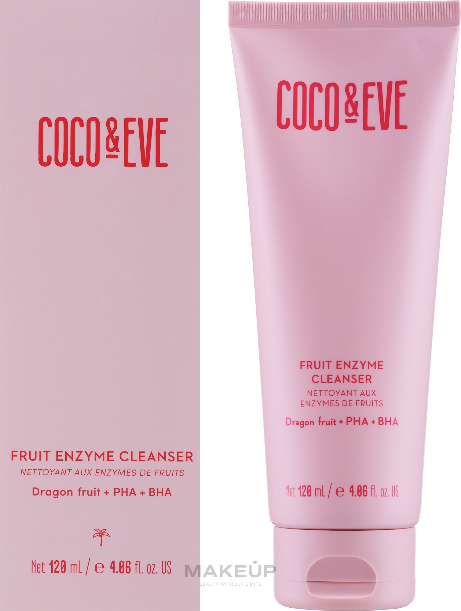 Gesichtsreinigungsmittel auf Wasserbasis - Coco & Eve Fruit Enzyme Cleanser  — Bild 120 ml