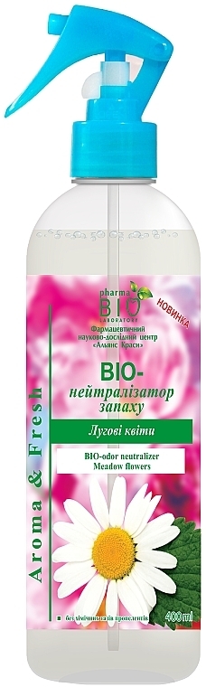 Duftendes Raumerfrischer-Spray mit Wiesenblumen - Pharma Bio Laboratory — Bild N1