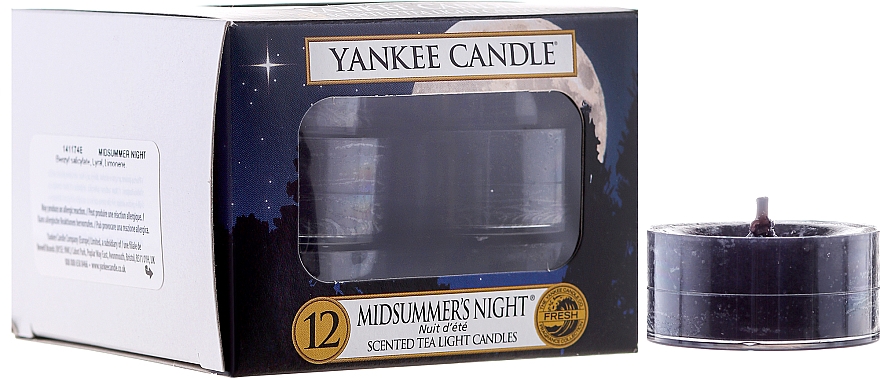 Teelichter Midsummer's Night - Yankee Candle Scented Tea Light Candles Midsummer's Night — Bild N1