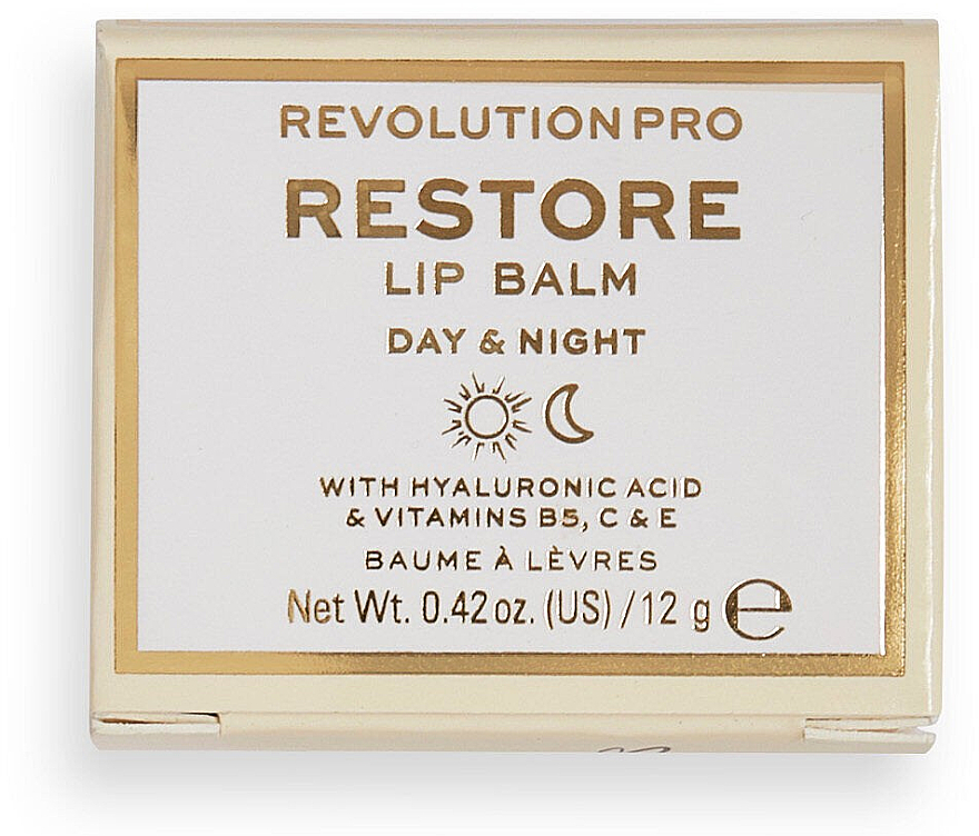Lippenbalsam mit Hyaluronsäure und Vitamin B5 - Revolution PRO Restore Lip Balm Honey — Bild N4