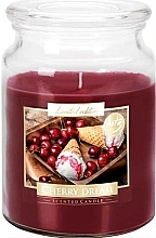 Duftkerze im Glas Kirschtraum - Bispol Limited Edition Scented Candle Cherry Dream  — Bild N1