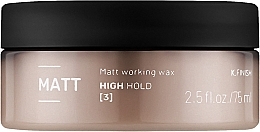 Düfte, Parfümerie und Kosmetik Mattes Haarwachs - Lakme K.Finish Matt Working Wax