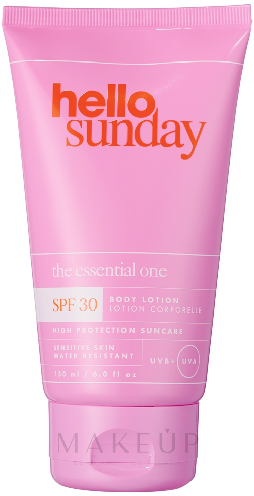 Sonnenschützende Körperlotion SPF 30 - Hello Sunday The Essential One Body Lotion SPF 30 — Bild 150 ml