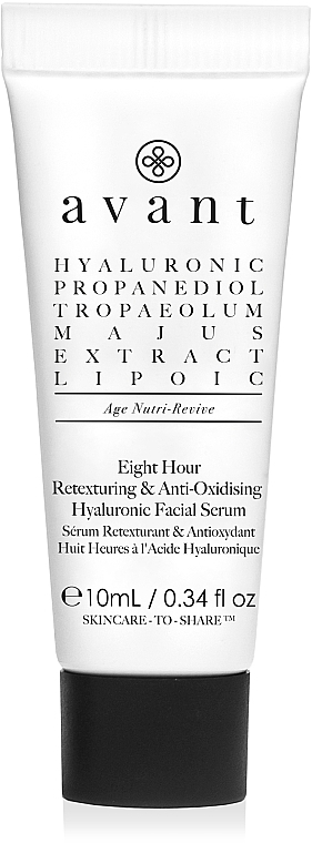 GESCHENK! Antioxidatives Gesichtsserum - Avant 8 Hour Anti-Oxidising and Retexturing Hyaluronic Facial Serum  — Bild N1