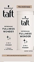 Düfte, Parfümerie und Kosmetik Puder für Haarvolumen - Taft Refreshing Fullness Wonder