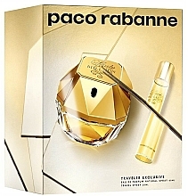 Düfte, Parfümerie und Kosmetik Paco Rabanne Lady Million Traveler Exclusive - Duftset (Eau de Parfum 80ml + Eau de Parfum 20ml)