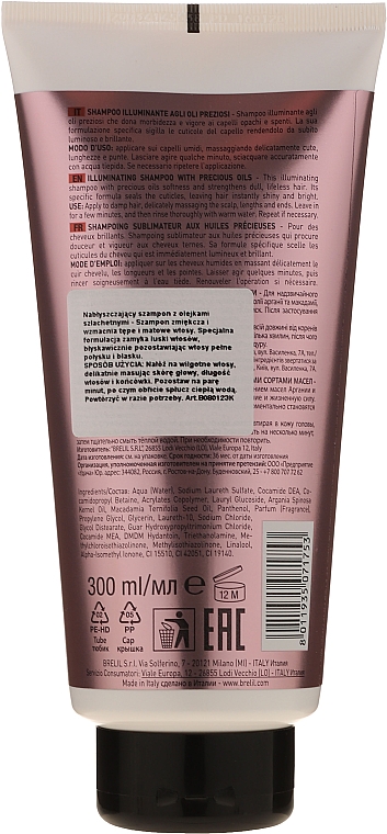 Shampoo mit Makassaröl - Brelil Numero Hair Professional Beauty Macassar Oil Shampoo — Foto N2