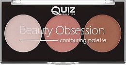 Konturpalette für das Gesicht - Quiz Cosmetics Beauty Obsession Palette Contouring — Bild N2