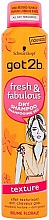 Düfte, Parfümerie und Kosmetik Trockenshampoo mit Blumenduft - Got2b Fresh & Fabulous Texture Shampoo