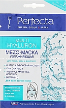 Düfte, Parfümerie und Kosmetik Feuchtigkeitsspendende Gesichtsmaske mit Hyaluronsäure - Perfecta Beauty Express Mask Mezo