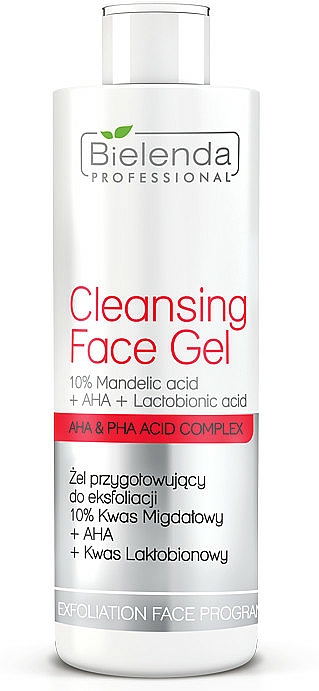 Exfolierendes Gesichtsgel - Bielenda Professional Exfoliation Face Program Cleansing Face Gel