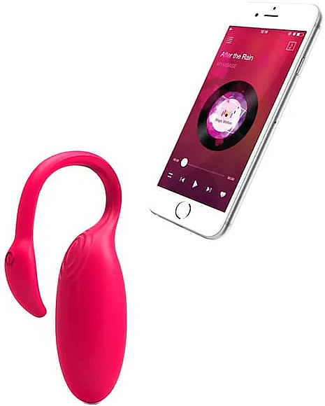 App-gesteuerter G-Punkt-Vibrator - Magic Motion Flamingo Vibrating Remote Controlled Bullet Pink — Bild N1