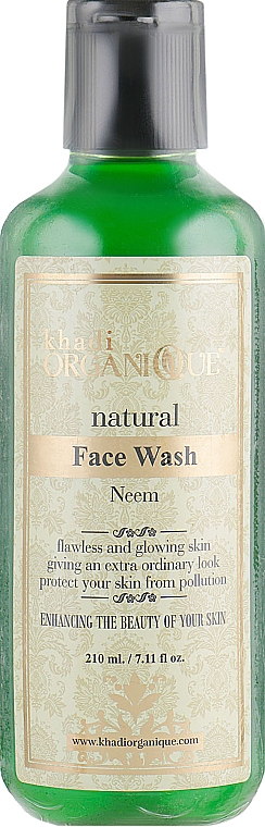 Natürliches Anti-Akne-Reinigungsgel - Khadi Organique Neem Face Wash — Bild N1