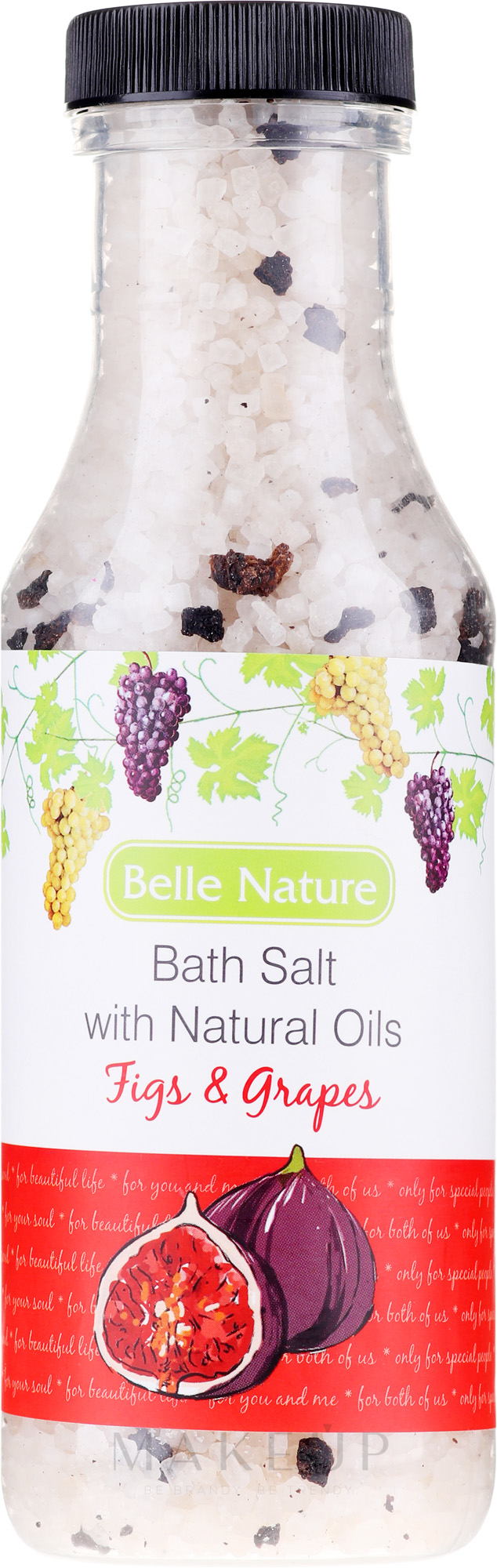 Badesalz Feigen & Trauben - Belle Nature Bath Salt — Bild 380 g