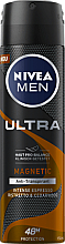 Deospray Antitranspirant - Nivea Men Ultra Magnetic Intense Espresso Spray — Bild N1