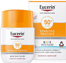 Düfte, Parfümerie und Kosmetik Sonnenschutzfluid für Kinder SPF 50+ - Eucerin Kids Sun Fluid Sensitive Protect SPF 50+