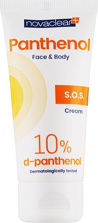 After Sun Creme für Gesicht und Körper mit 10% D-Panthenol - Novaclear Panthenol S.O.S Face Body Cream After Sunbath — Bild N1