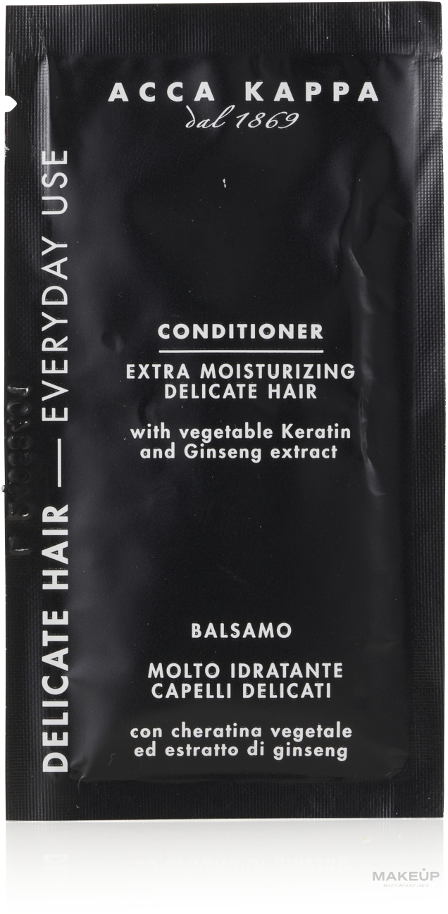 GESCHENK! Haarspülung - Acca Kappa White Moss Delicate Hair Conditioner  — Bild 10 ml