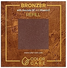 Düfte, Parfümerie und Kosmetik Matter Bronzer mit Avocadoöl und Vitamin E - Color Care Bronzer Refill