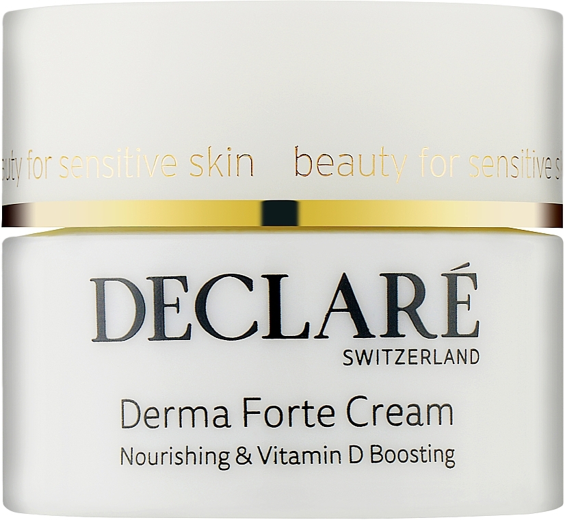 Pflegende Gesichtscreme mit Vitamin D - Declare Derma Forte Cream Nourishing & Vitamin D Boosting — Bild N1
