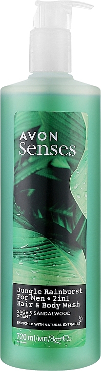 Gel zur Körper- und Haarwäsche - Avon Senses — Bild N5