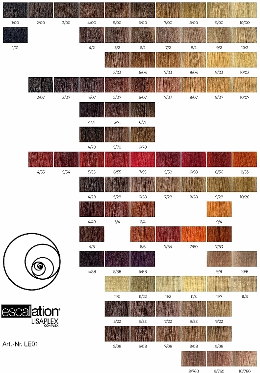 Haarfärbecreme - Lisap Escalation with Lispalex Complex Haircolor Cream — Bild N3