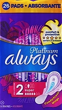 Düfte, Parfümerie und Kosmetik Damenbinden Größe 2 26 St. - Always Platinum Protection +Extra Comfort Super