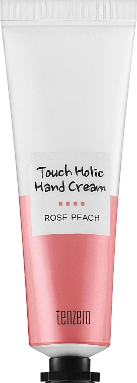 Handcreme mit Rose und Pfirsich - Tenzero Touch Holic Hand Cream Rose Peach — Bild N1