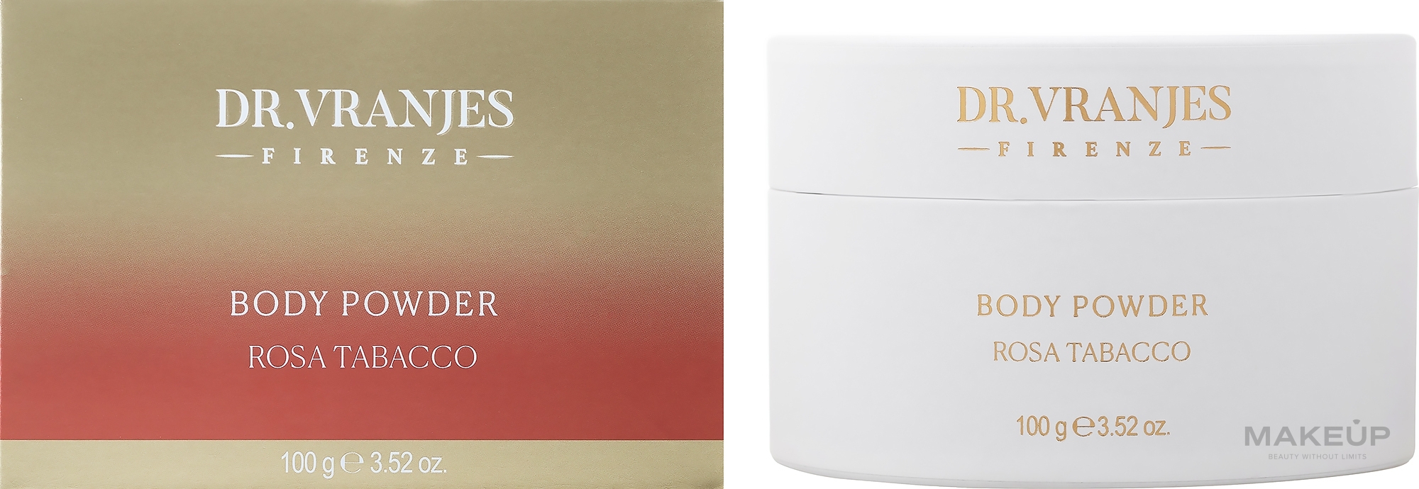 Dr. Vranjes Rosa Tabacco Body Powder - Körperpuder — Bild 100 g