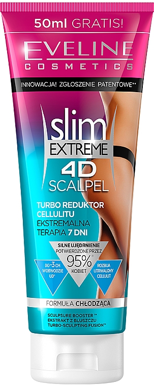 Anti-Cellulite-Produkt - Eveline Cosmetics Slim Extreme 4D Scalpel