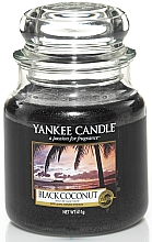 Duftkerze im Glas Black Coconut - Yankee Candle Black Coconut Jar — Bild N3