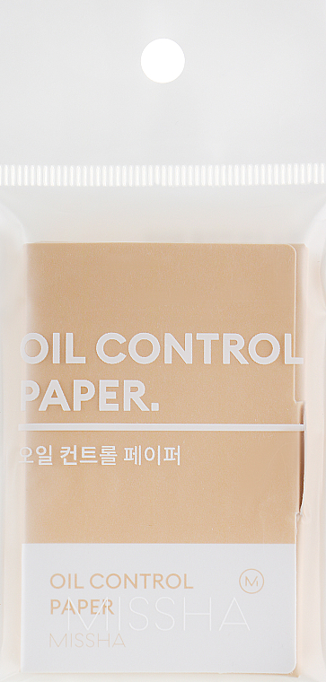Mattierende Gesichtstücher - Missha Oil Control Paper — Bild N1