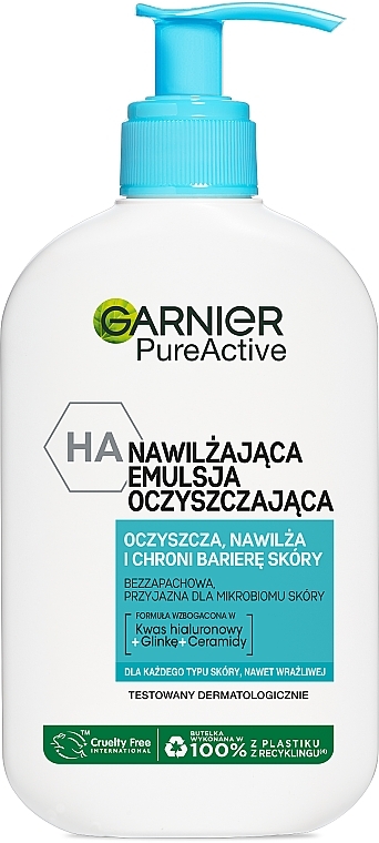 Feuchtigkeitsspendende Gesichtsreinigungsemulsion - Garnier Pure Active — Bild N1