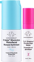 Düfte, Parfümerie und Kosmetik Gesichtspflegeset - Drunk Elephant T.L.C. F-Balm Electrolyte Waterfacial Midi (Gesichtsmaske 15ml + Gesichtsserum 3ml)