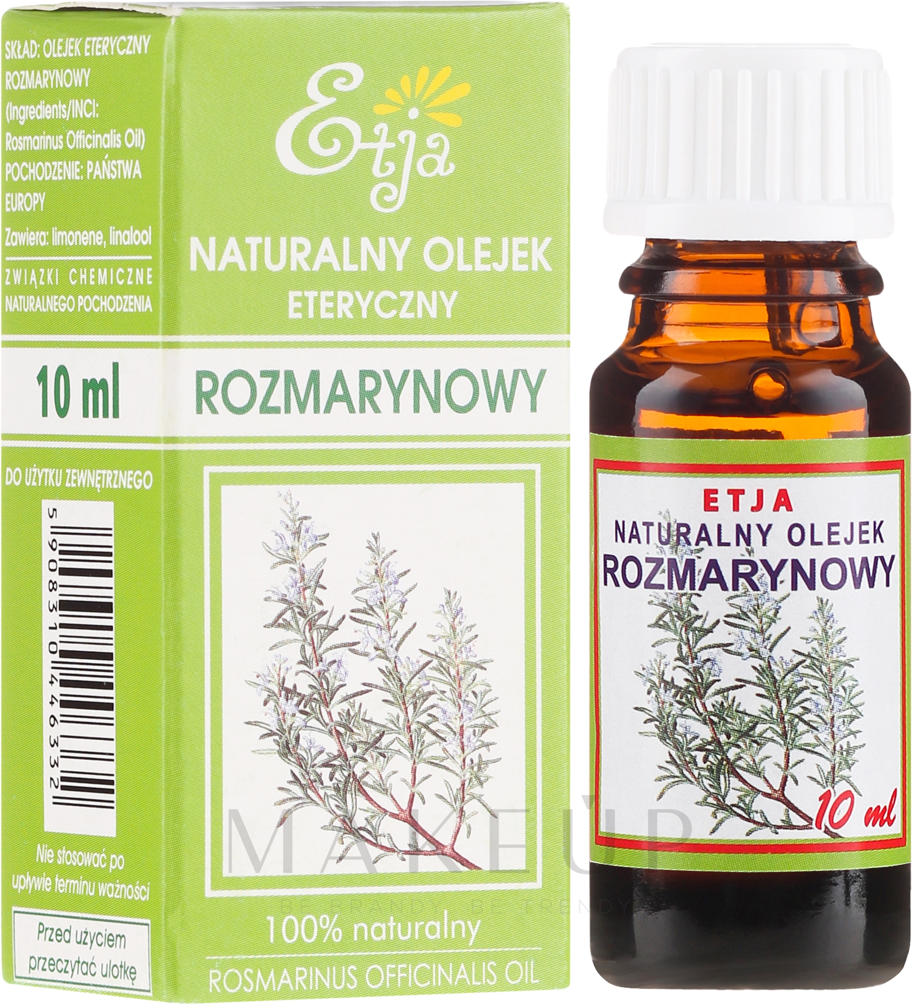 Natürliches ätherisches Rosmarinöl - Etja Natural Essential Oil — Foto 10 ml