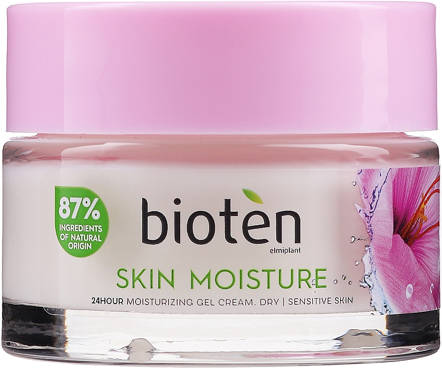 Cremegel für trockene und empfindliche Haut - Bioten Skin Moisture 24 Hour Moisturizing Gel Cream — Bild N1