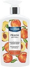 Flüssige Handseife - Aksan Deep Fresh Prebiotics Moisturising Liquid Soap Peach — Bild N1