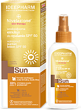Düfte, Parfümerie und Kosmetik Sonnenschützende und wasserfeste Körperlotion mit Sheabutter SPF 50 - Farmona Nivelazione Skin Therapy Sun Waterproof Sun Lotion SPF50