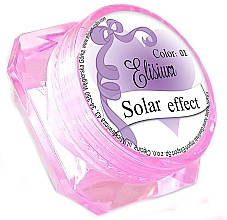 Düfte, Parfümerie und Kosmetik Nagelpuder mit Solar-Effekt für Nagelmodellage - Elisium Solar Effect